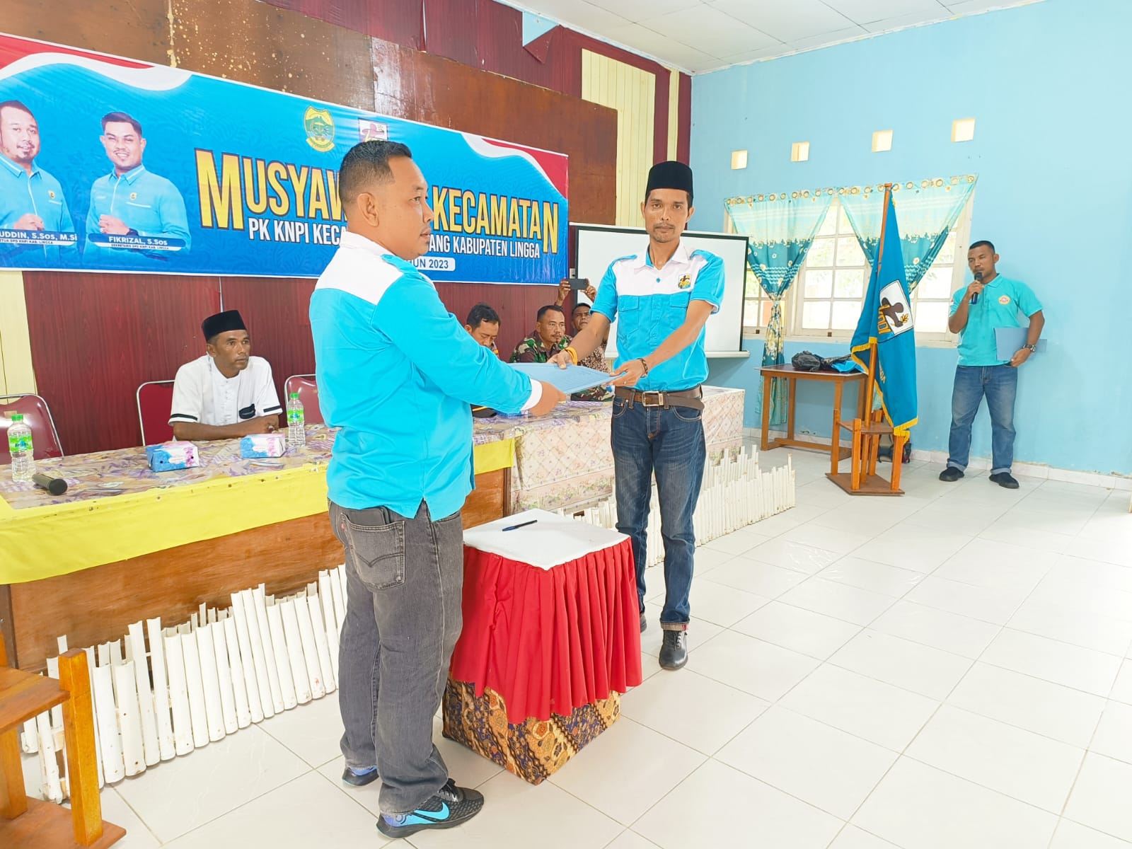 0A73BF7D-102F-416B-9298-AFA02C614FC5 Melalui Aklamasi,Muhammad Ishamdani Resmi Menjadi Ketua KNPI Kecamatan Senayang