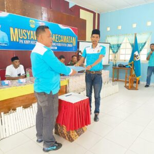 F528526B-EFB5-47F9-95A2-EA25F9F5E847 Melalui Aklamasi,Muhammad Ishamdani Resmi Menjadi Ketua KNPI Kecamatan Senayang Foto:Yandi Saputra