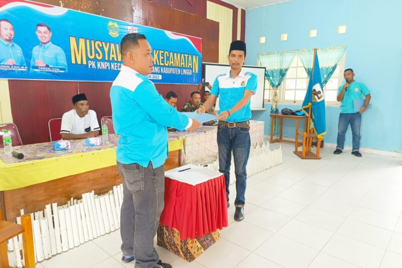 Melalui Aklamasi,Muhammad Ishamdani Resmi Menjadi Ketua KNPI Kecamatan Senayang Foto:Yandi Saputra